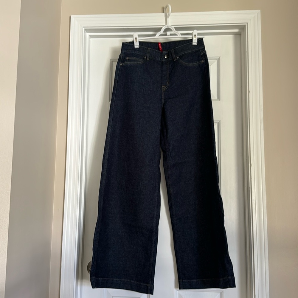 SPANX wide leg jeans